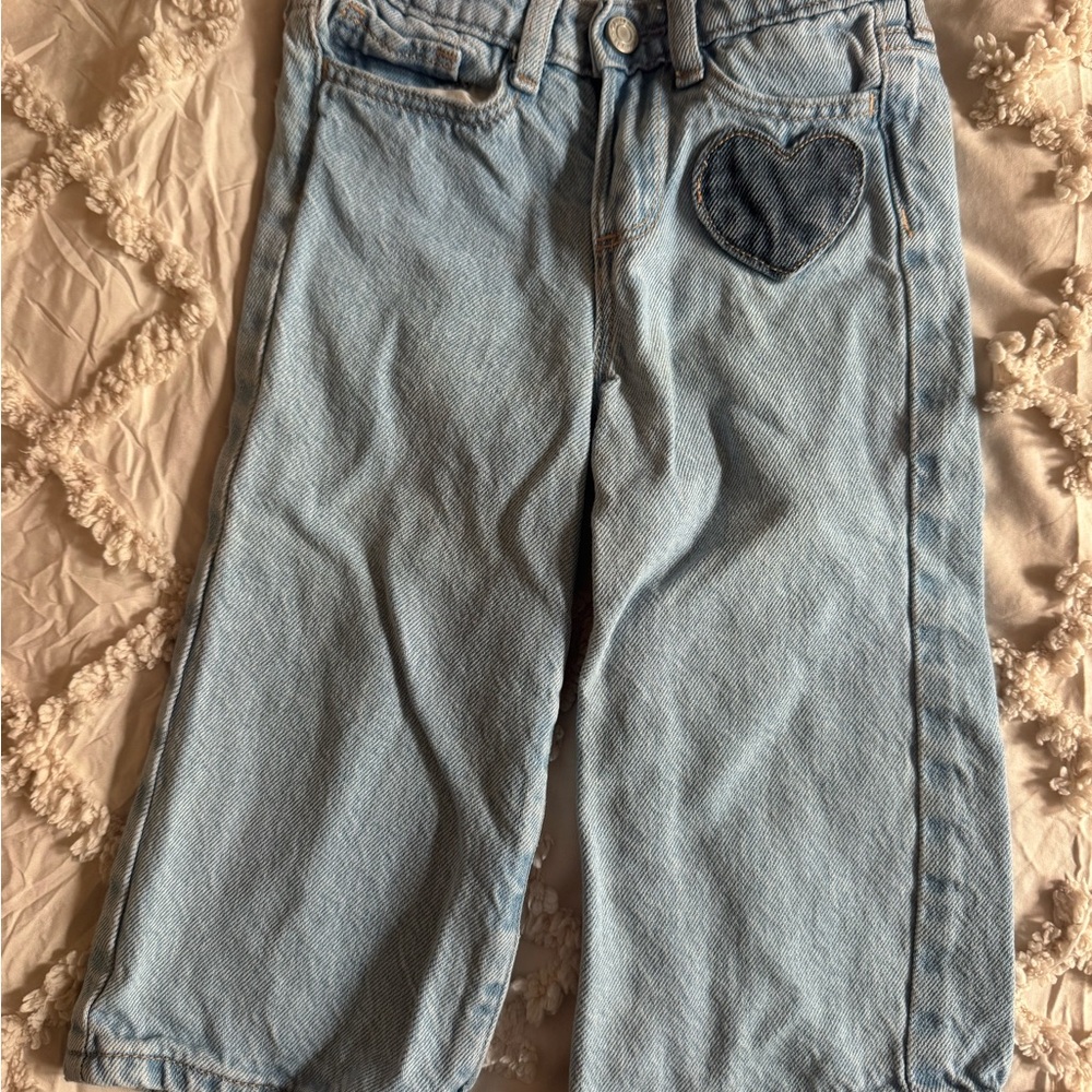 GAP 2T Light Blue Wide Leg Jeans